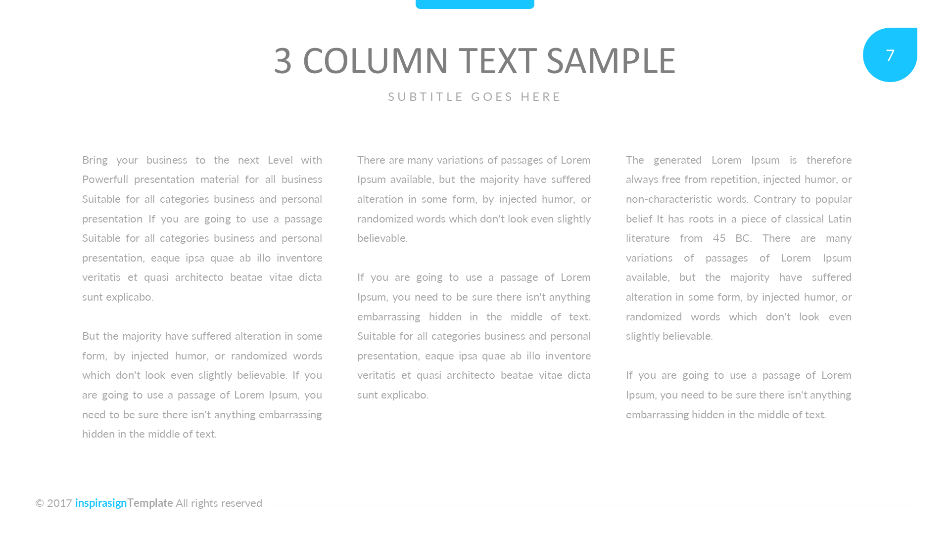 Startup Blue slide 7